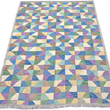 Chobi Kilim Rug - 242 cm x 171 cm