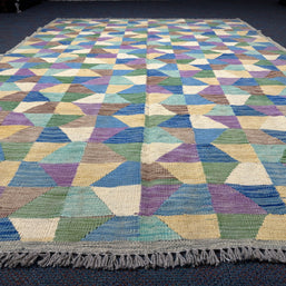 Chobi Kilim Rug - 242 cm x 171 cm