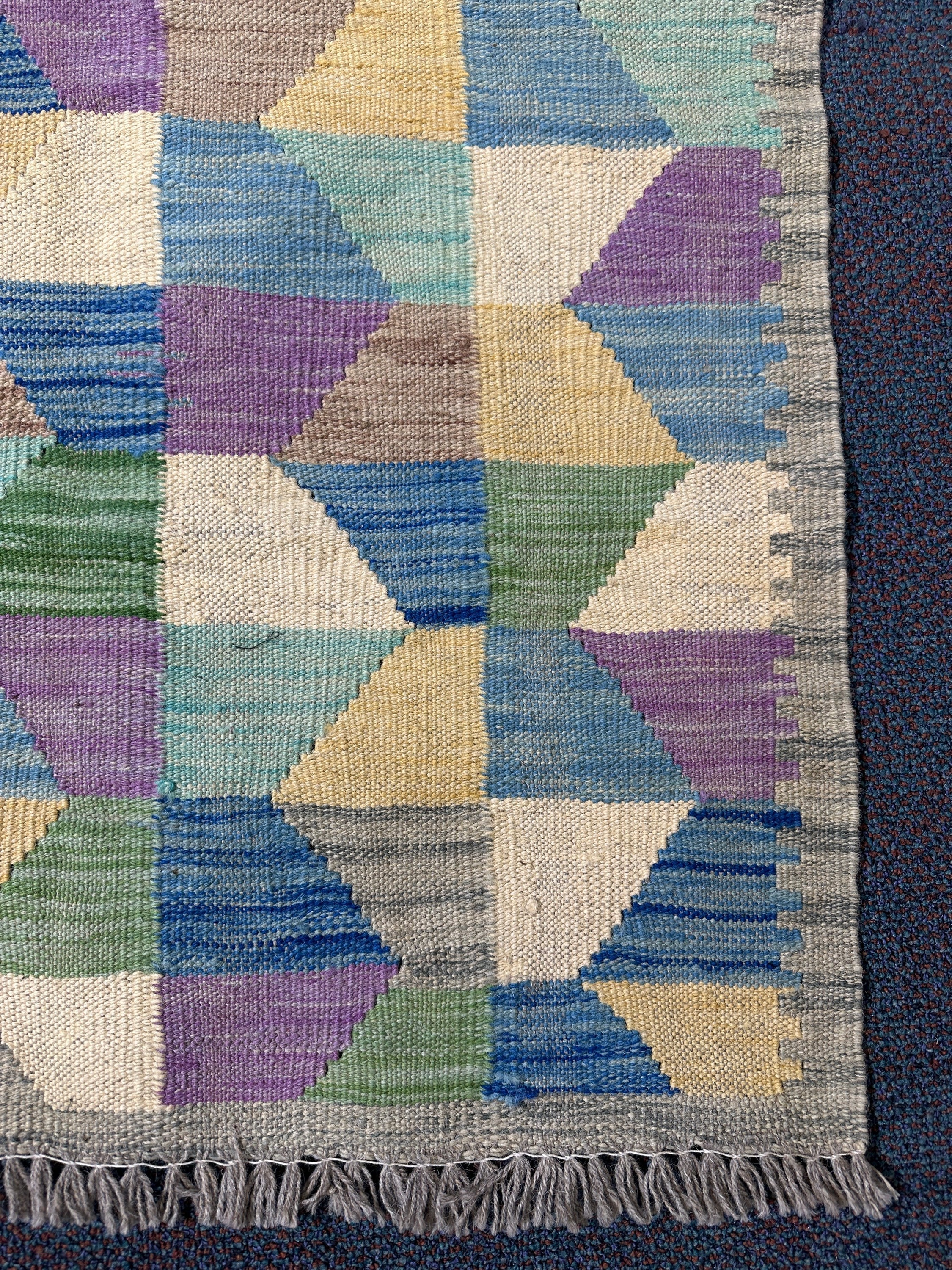 Chobi Kilim Rug - 242 cm x 171 cm