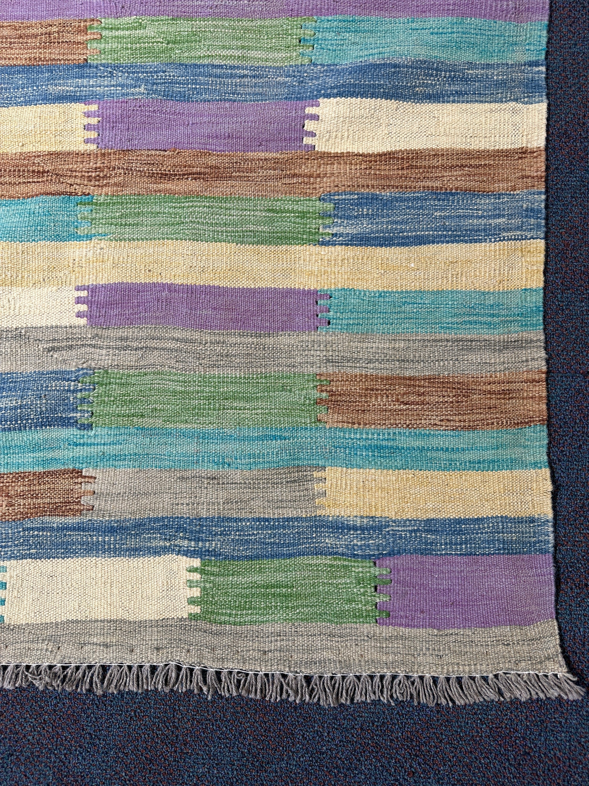Chobi Kilim Rug - 244 cm x 171 cm