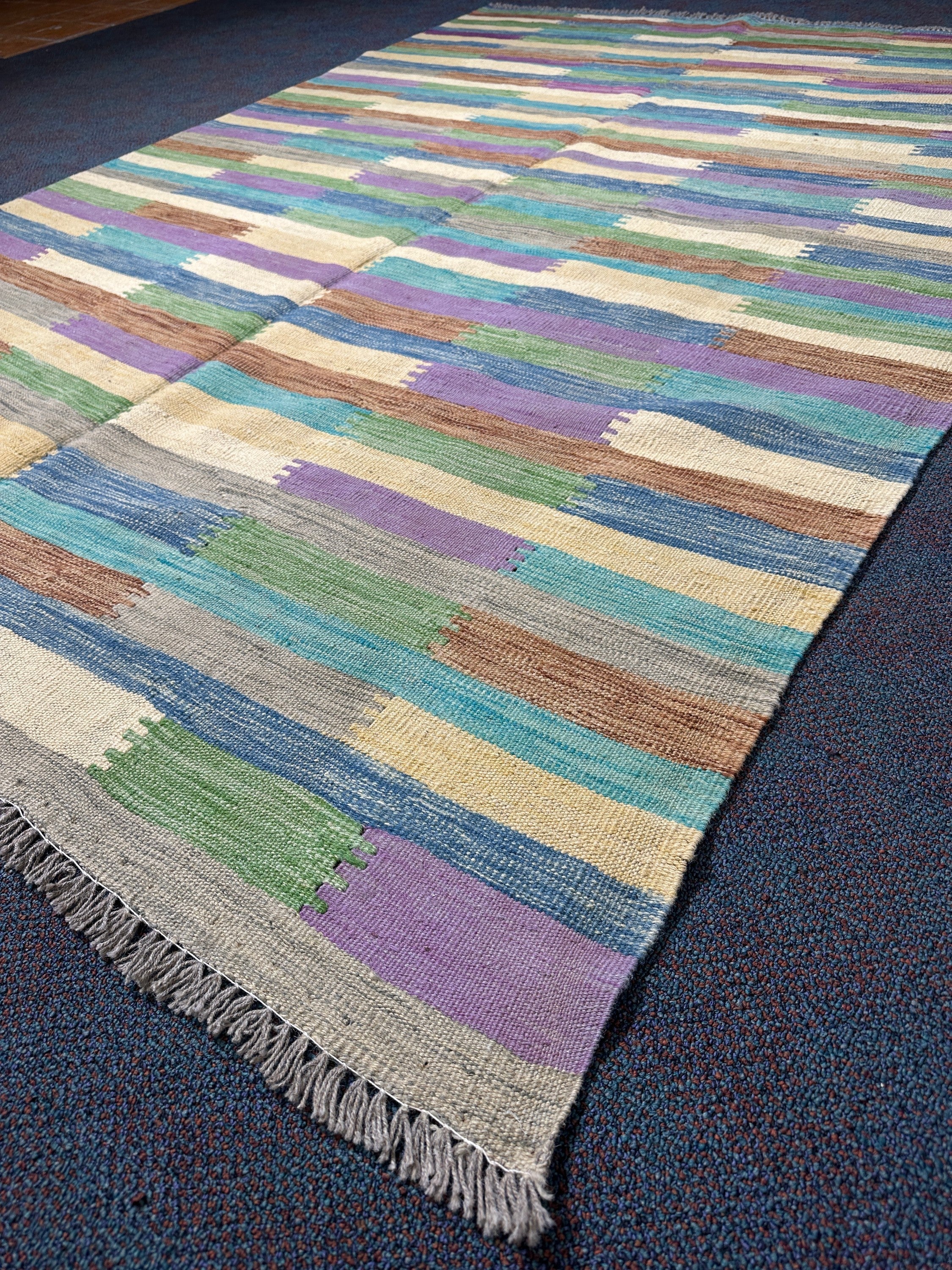 Chobi Kilim Rug - 244 cm x 171 cm