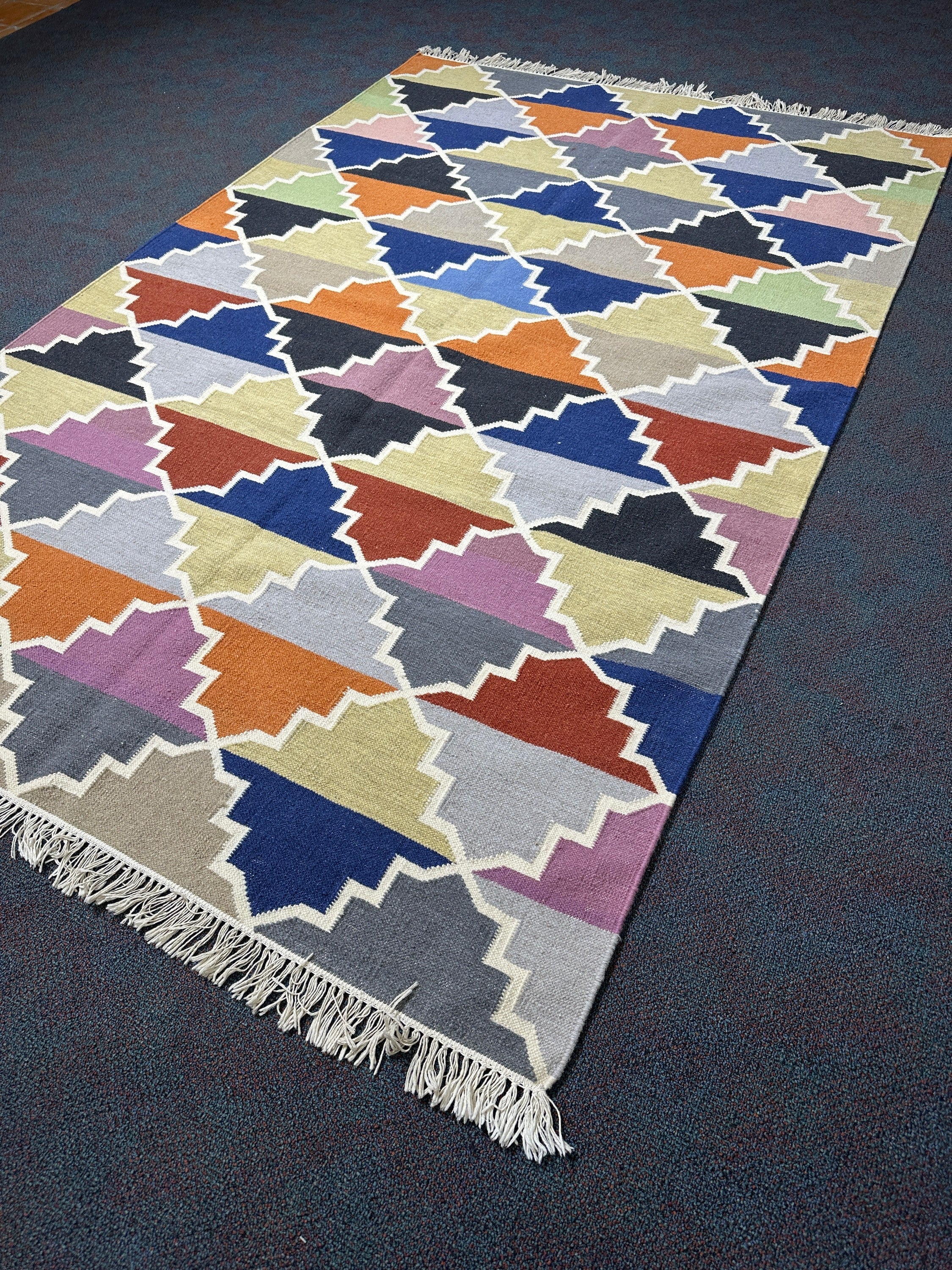 Chobi Kilim Rug - 250 cm x 160 cm