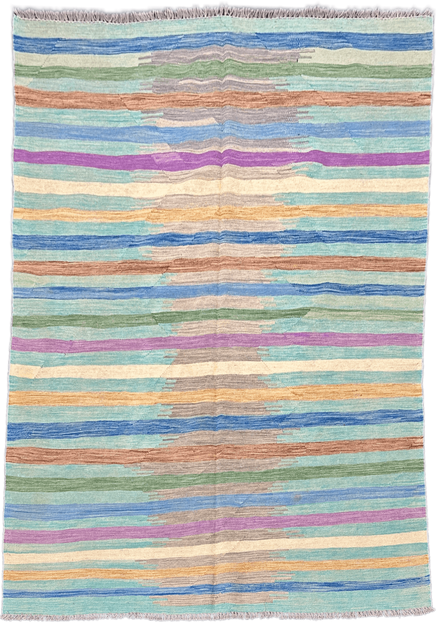 Chobi Kilim Rug - 242 cm x 170 cm