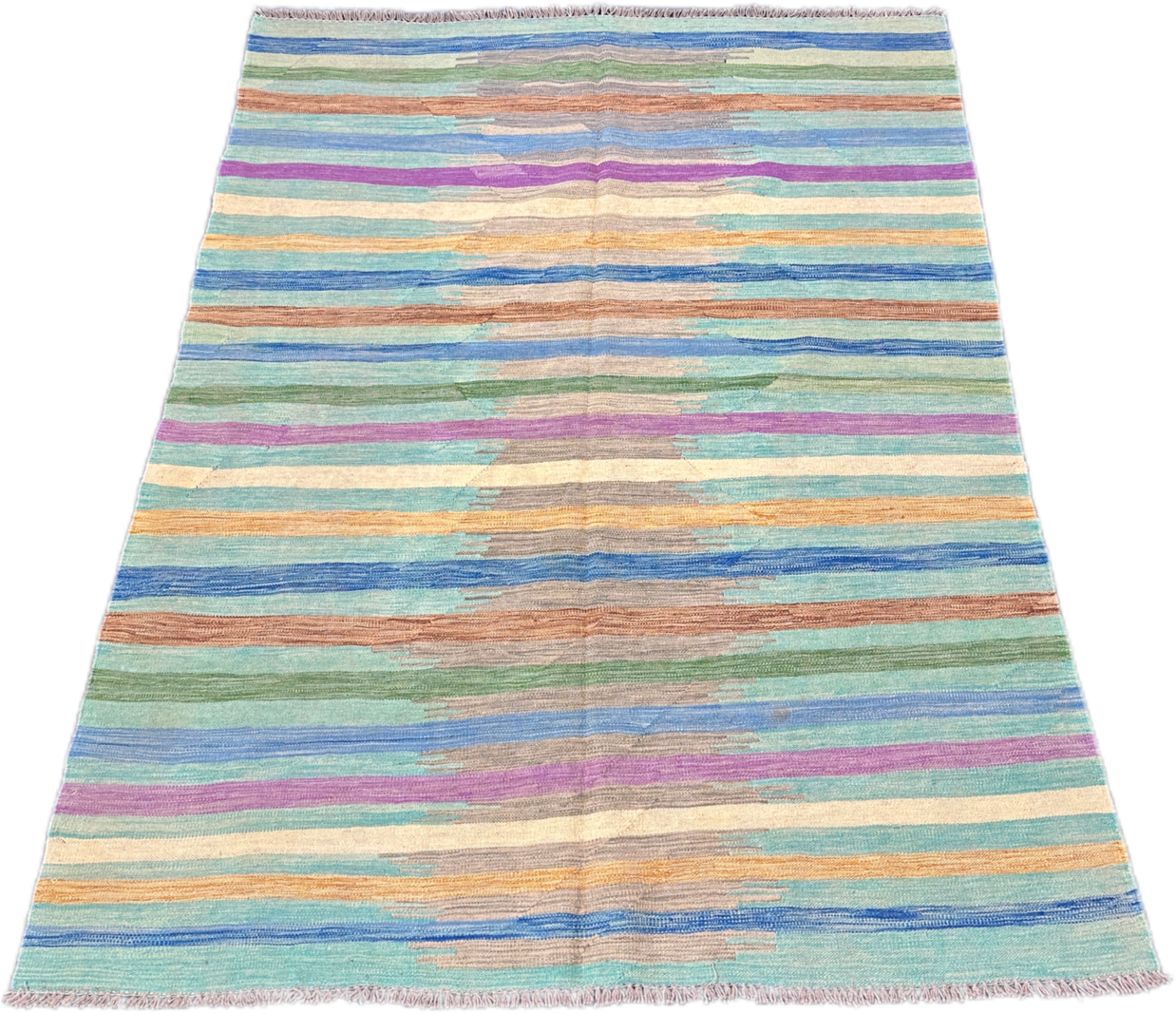 Chobi Kilim Rug - 242 cm x 170 cm