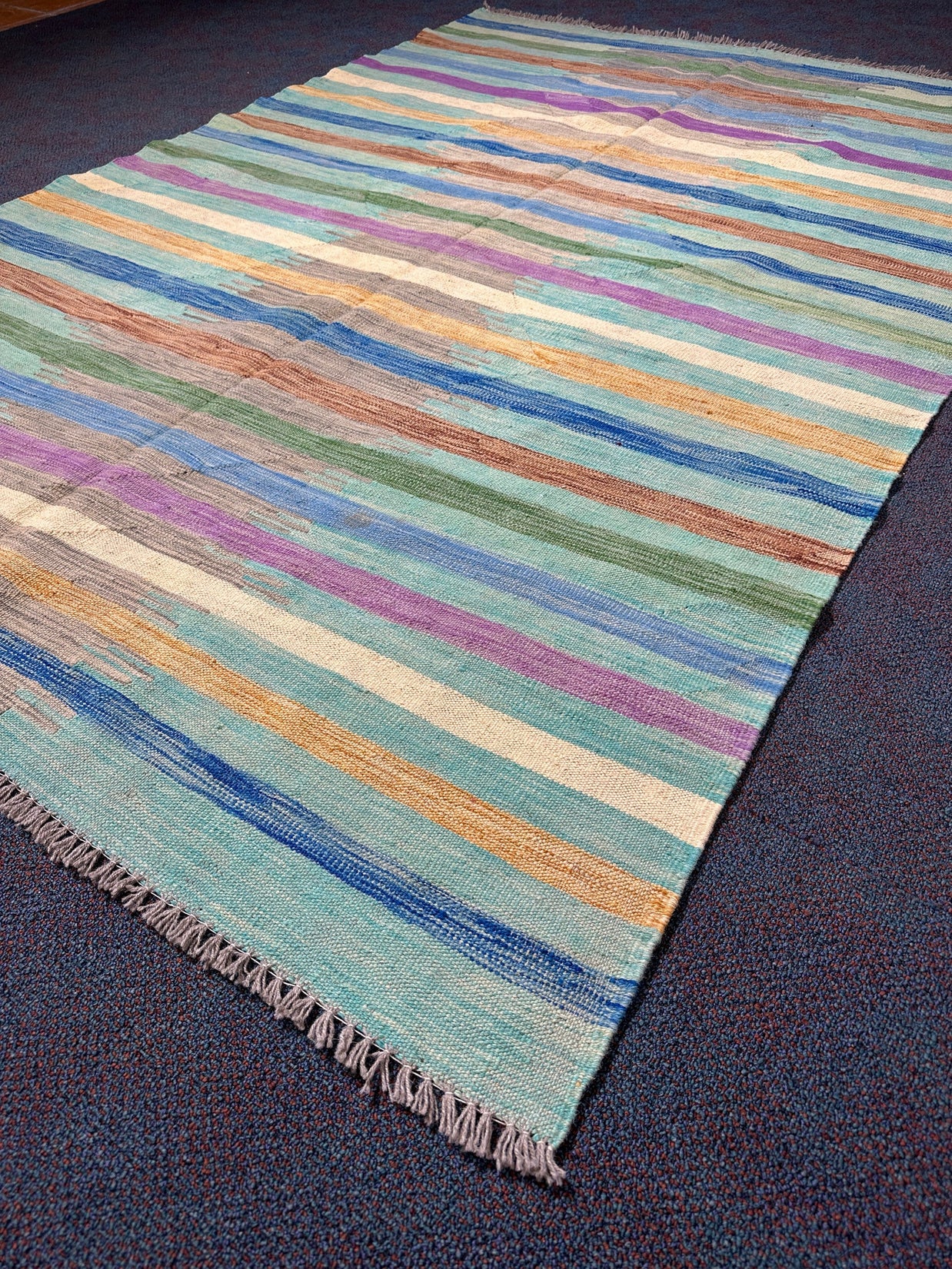 Chobi Kilim Rug - 242 cm x 170 cm