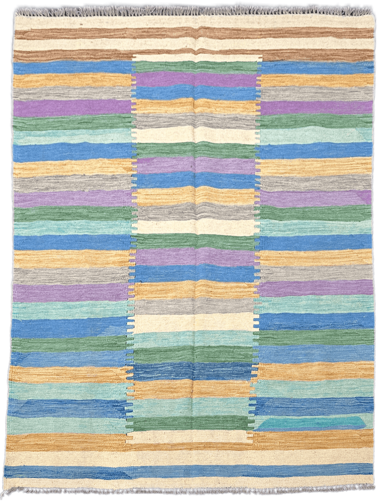 Chobi Kilim Rug - 217 cm x 164 cm