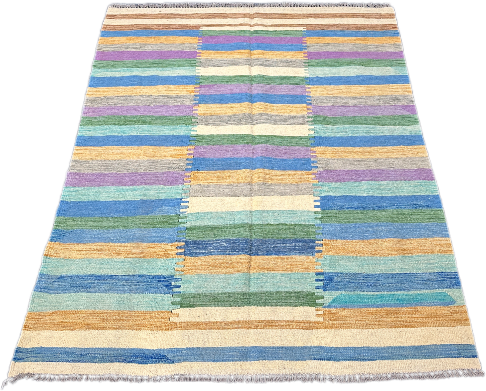 Chobi Kilim Rug - 217 cm x 164 cm