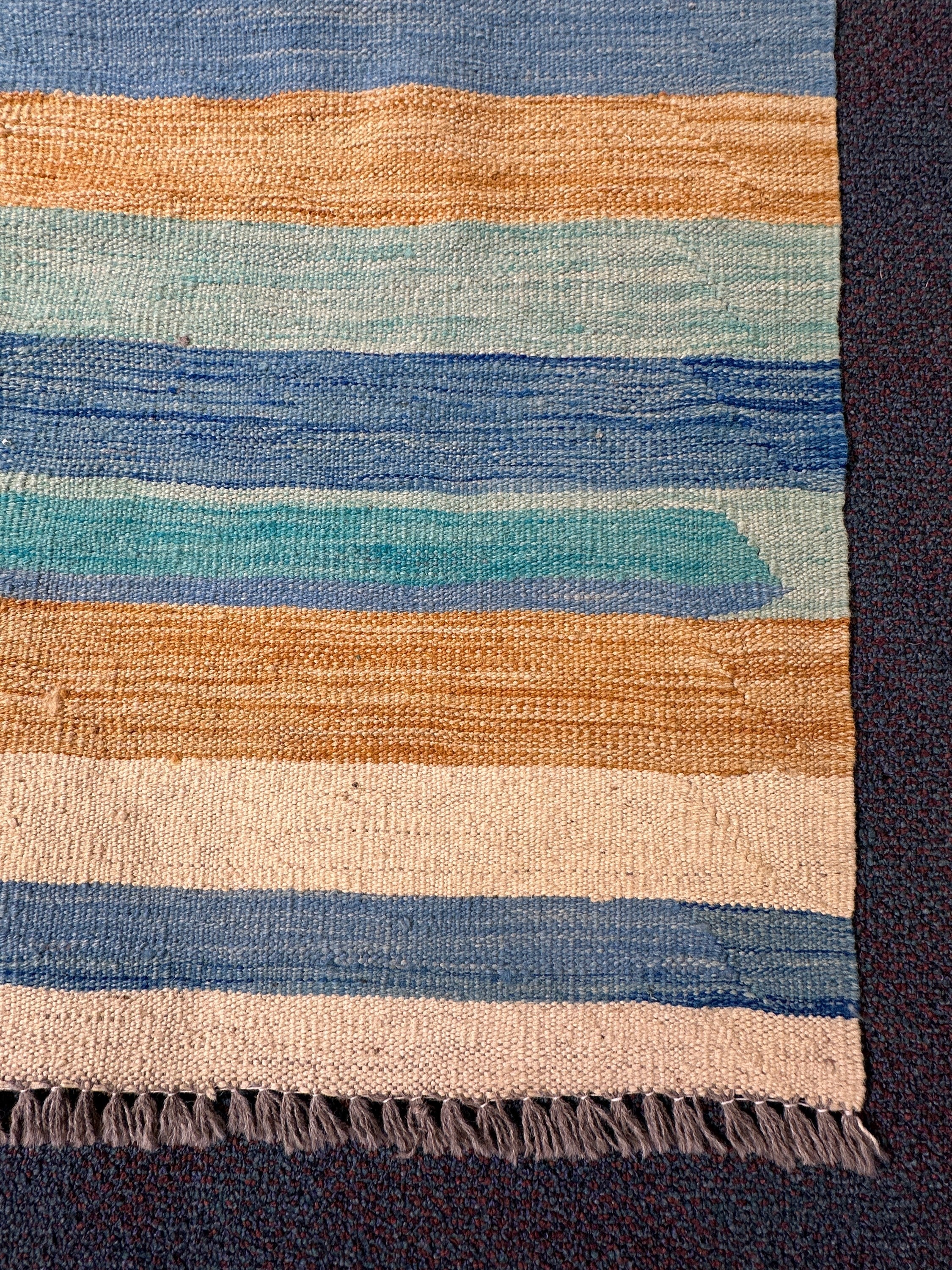 Chobi Kilim Rug - 217 cm x 164 cm