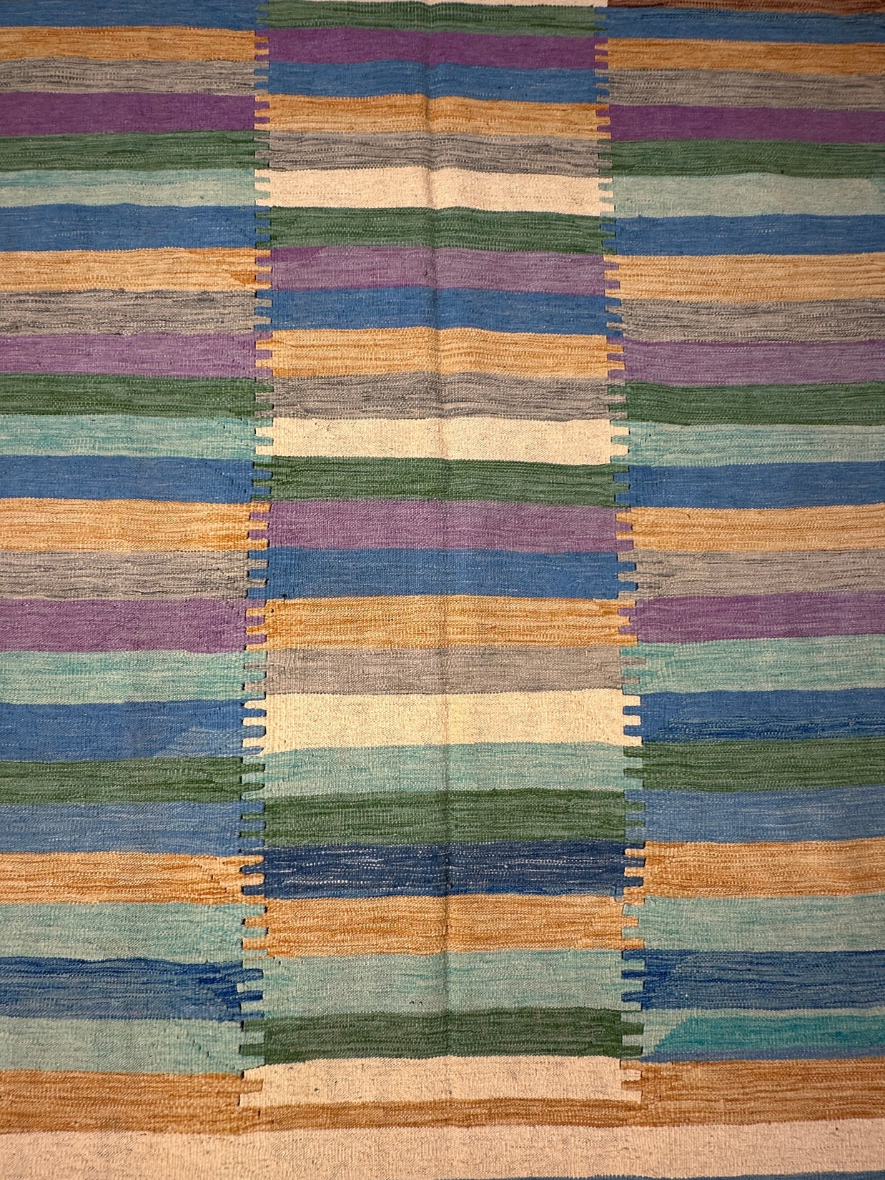 Chobi Kilim Rug - 217 cm x 164 cm