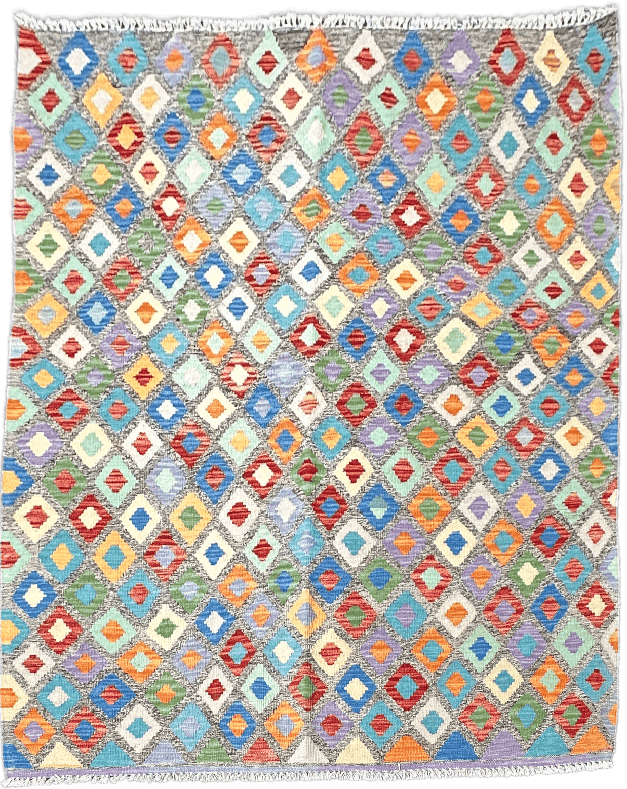 Chobi Kilim Rug - 190 cm x 151 cm