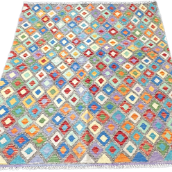 Chobi Kilim Rug - 190 cm x 151 cm