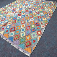 Chobi Kilim Rug - 190 cm x 151 cm