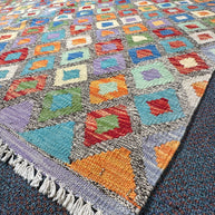 Chobi Kilim Rug - 190 cm x 151 cm