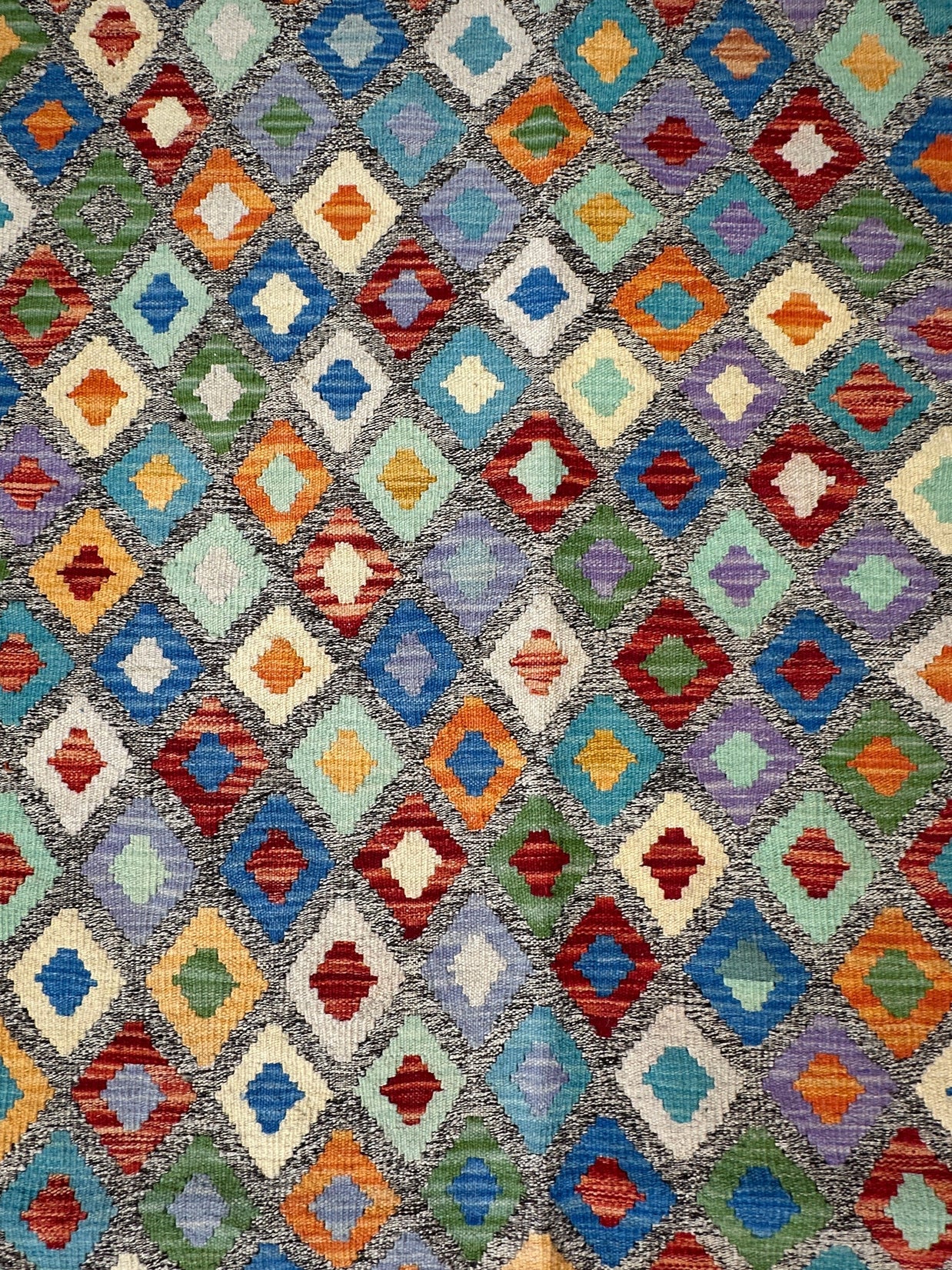 Chobi Kilim Rug - 190 cm x 151 cm