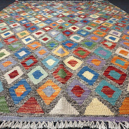 Chobi Kilim Rug - 190 cm x 151 cm