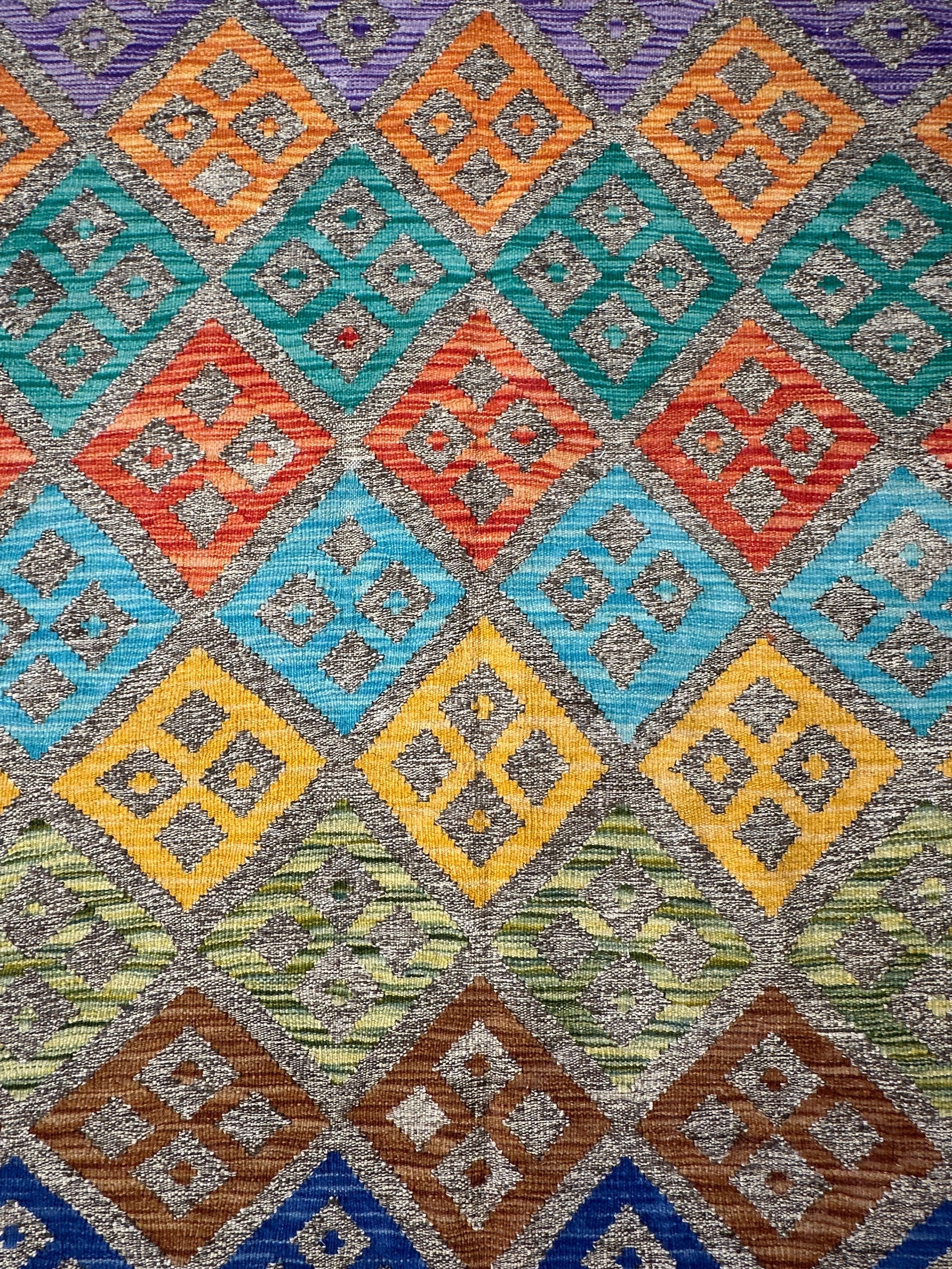 Chobi Kilim Rug - 195 cm x 152 cm