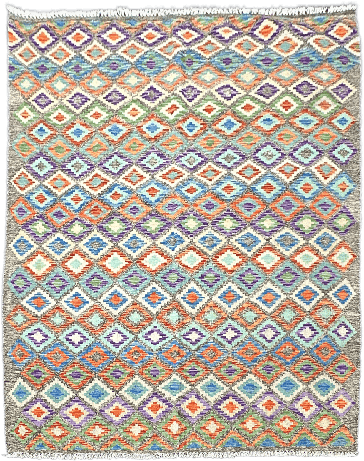 Chobi Kilim Rug - 200 cm x 158 cm