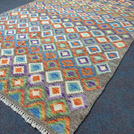 Chobi Kilim Rug - 200 cm x 158 cm
