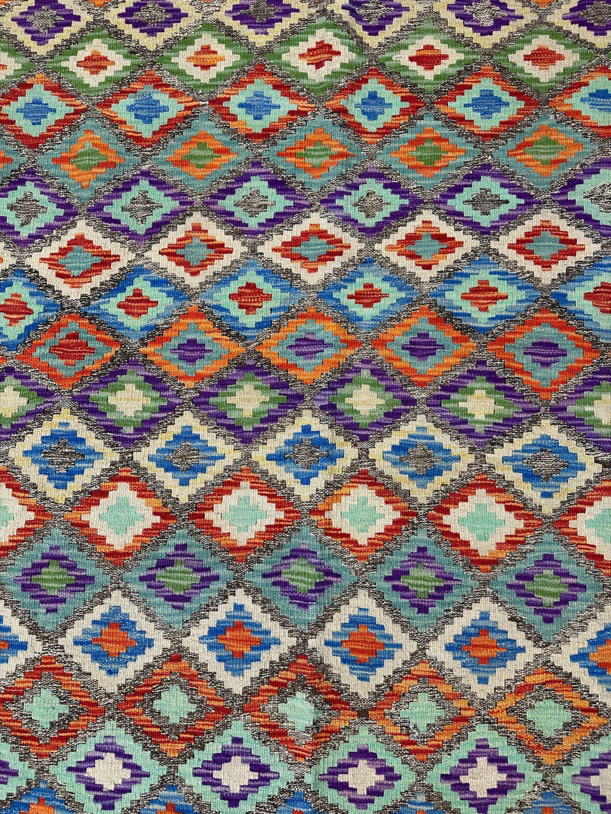 Chobi Kilim Rug - 200 cm x 158 cm