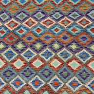 Chobi Kilim Rug - 200 cm x 158 cm