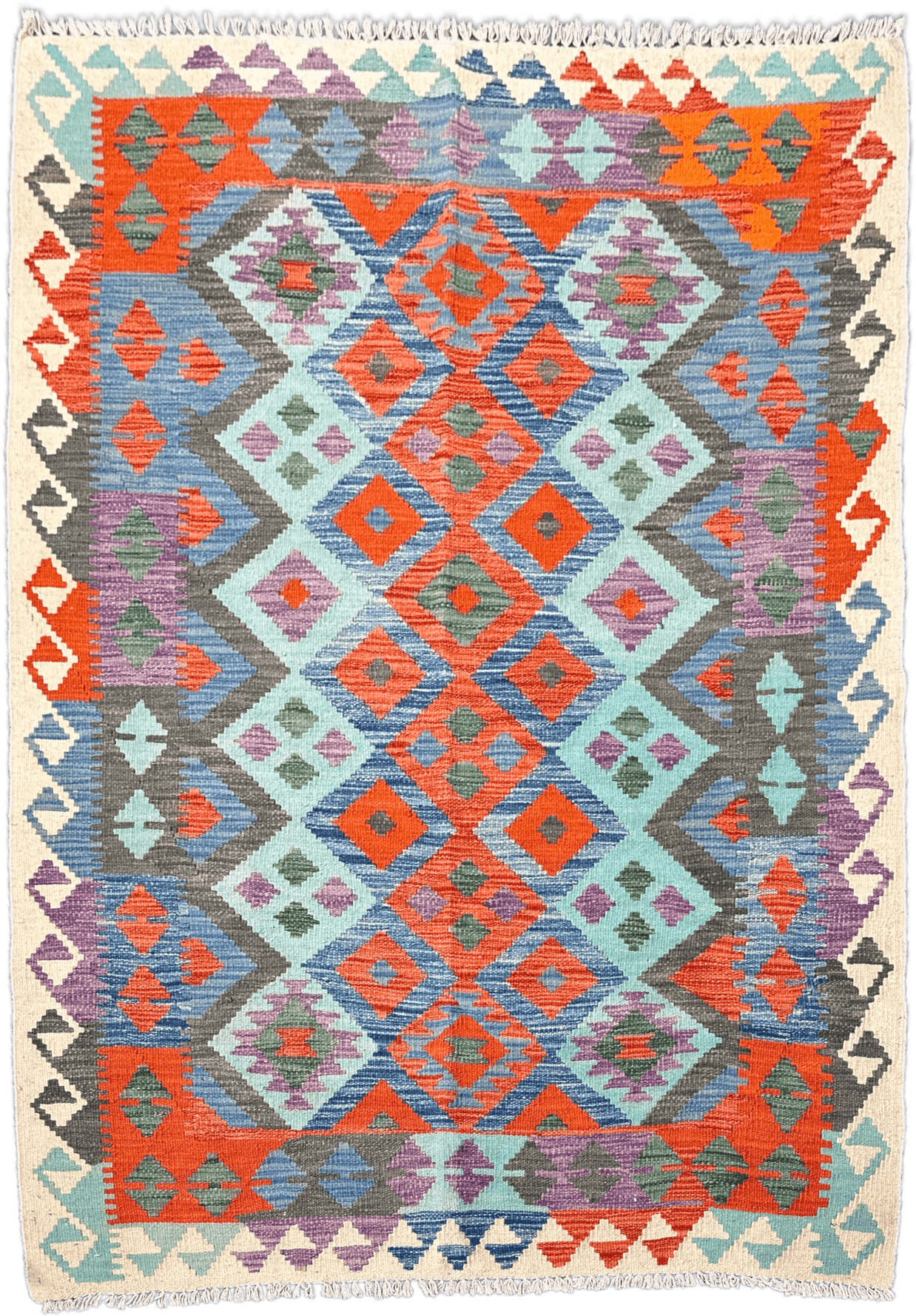 Chobi Kilim Rug - 178 cm x 124 cm