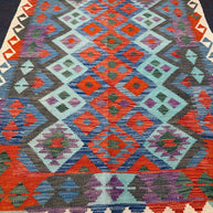Chobi Kilim Rug - 178 cm x 124 cm