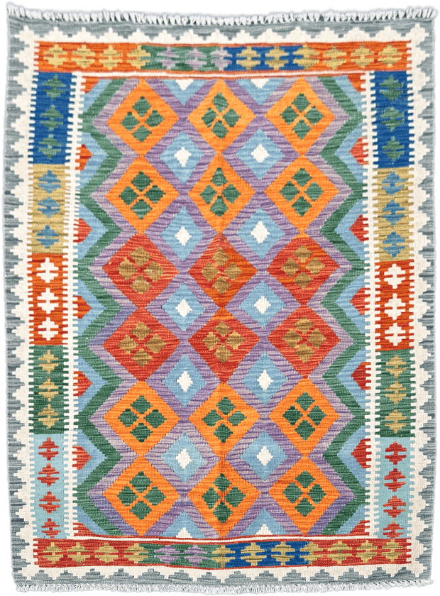 Chobi Kilim Rug - 176 cm x 130 cm