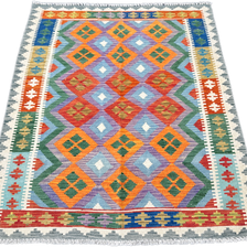 Chobi Kilim Rug - 176 cm x 130 cm