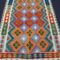 Chobi Kilim Rug - 176 cm x 130 cm