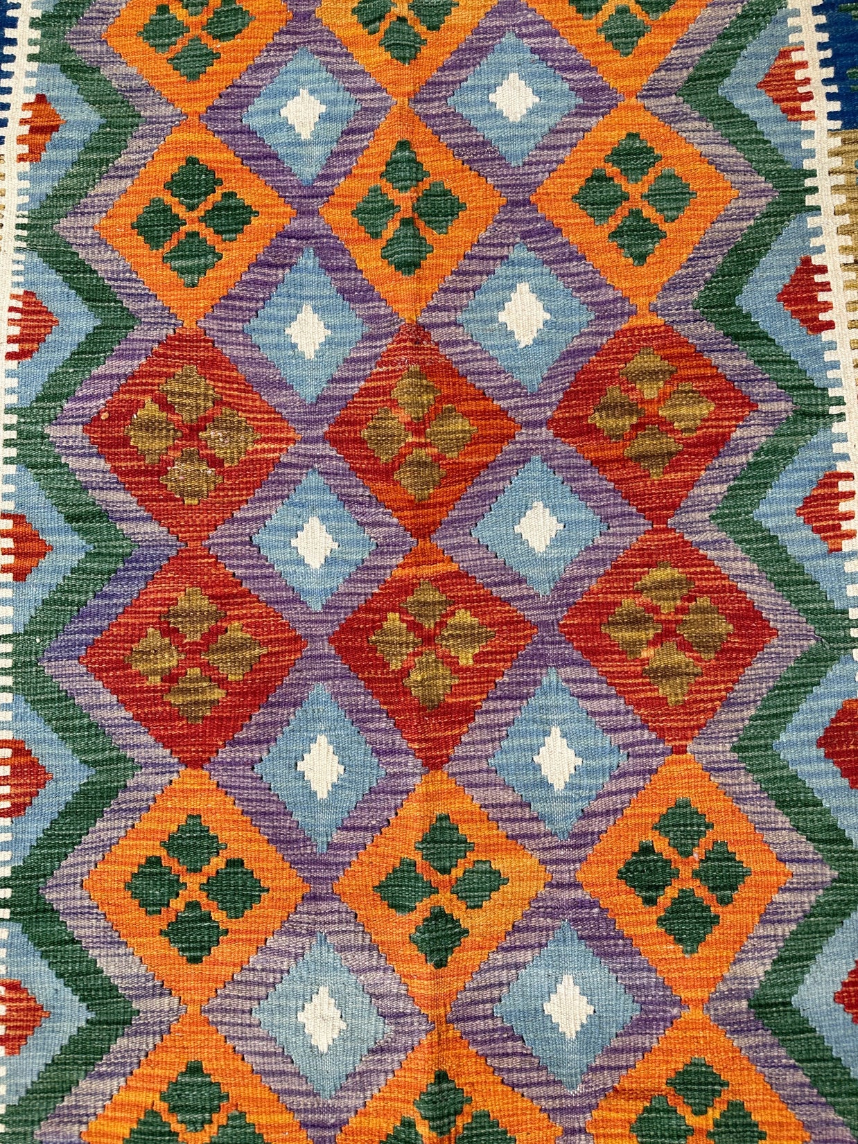 Chobi Kilim Rug - 176 cm x 130 cm
