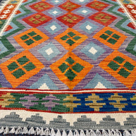 Chobi Kilim Rug - 176 cm x 130 cm