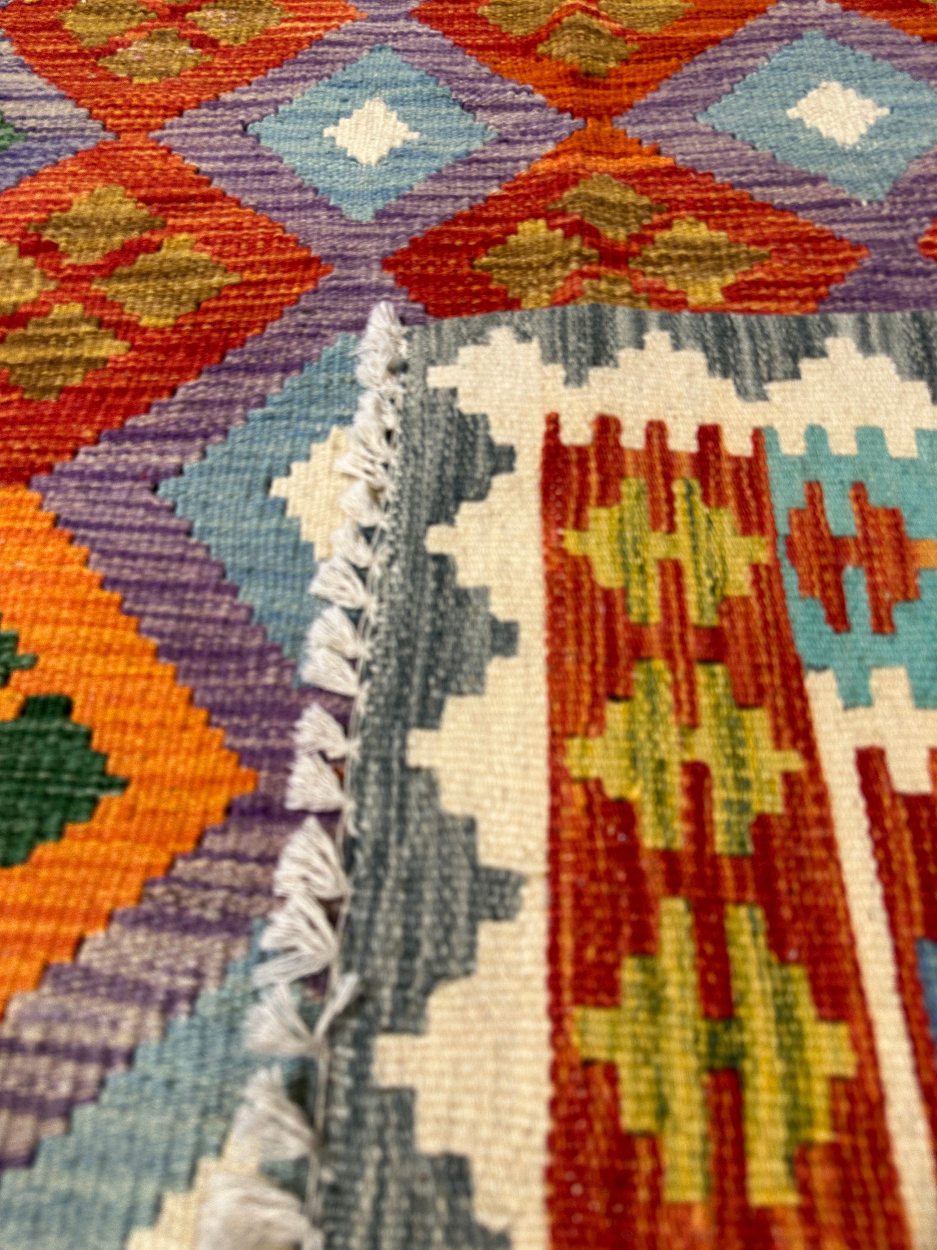 Chobi Kilim Rug - 176 cm x 130 cm