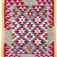Chobi Kilim Rug - 112 cm x 94 cm