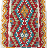 Chobi Kilim Rug - 87 cm x 61 cm