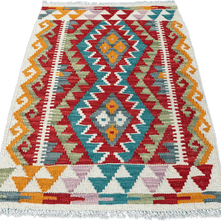 Chobi Kilim Rug - 87 cm x 61 cm