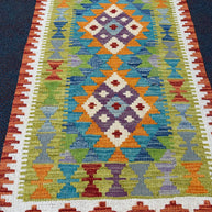 Chobi Kilim Rug - 86 cm x 58 cm