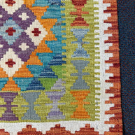 Chobi Kilim Rug - 86 cm x 58 cm
