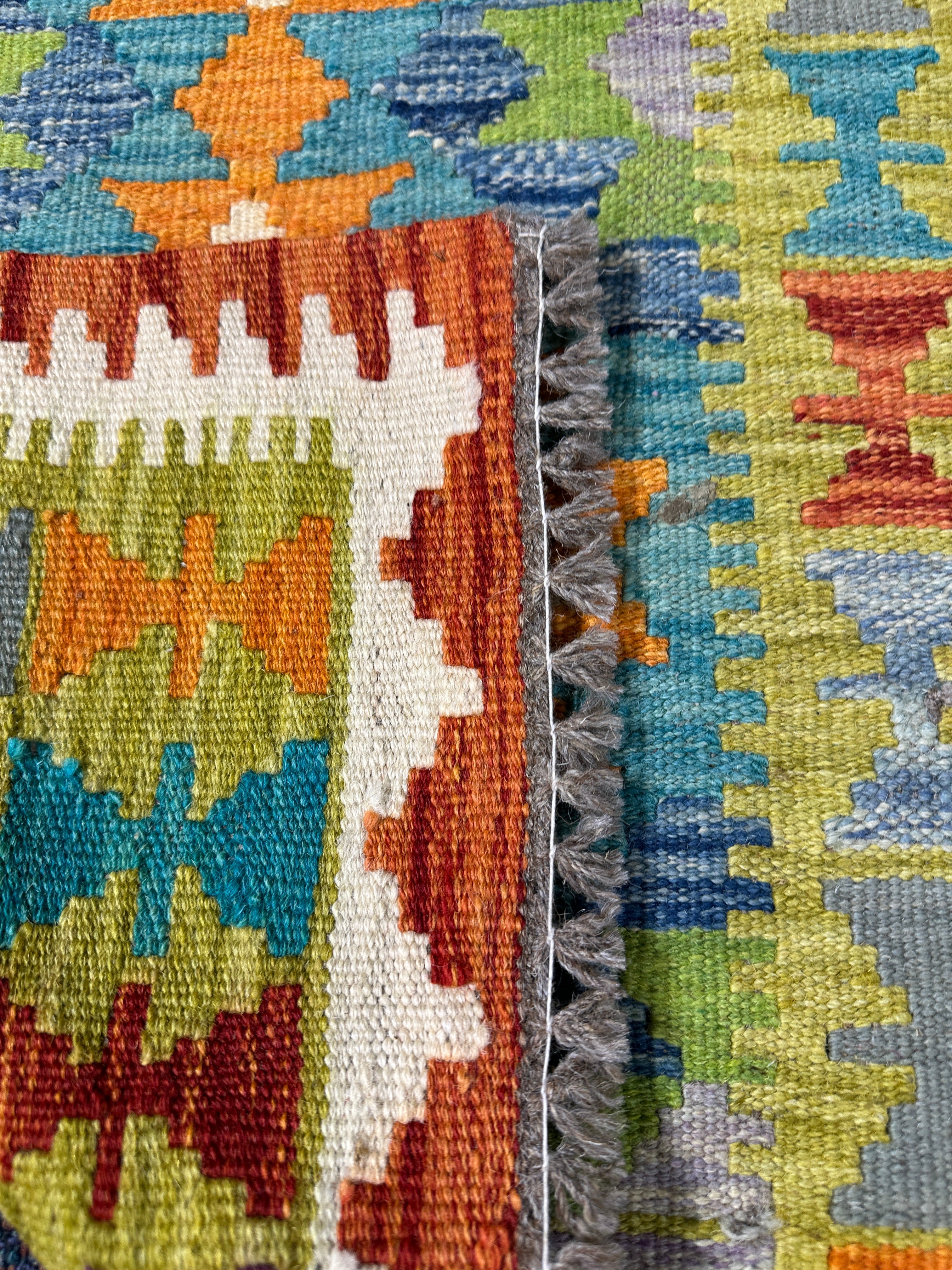 Chobi Kilim Rug - 86 cm x 58 cm