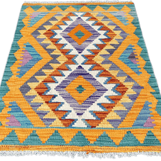 Chobi Kilim Rug - 81 cm x 60 cm