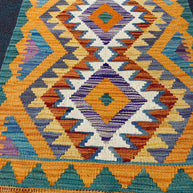 Chobi Kilim Rug - 81 cm x 60 cm