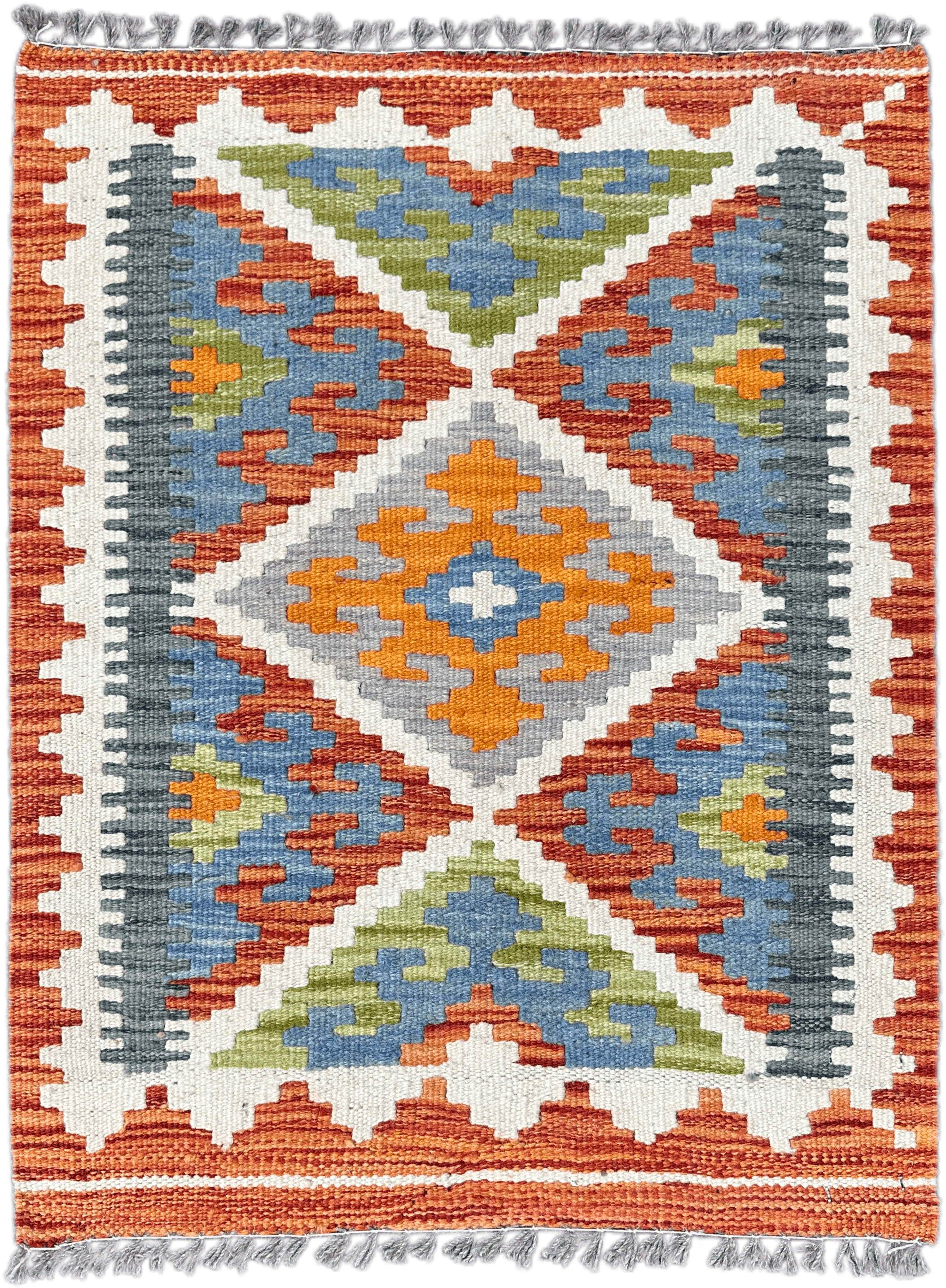 Chobi Kilim Rug - 71 cm x 56 cm