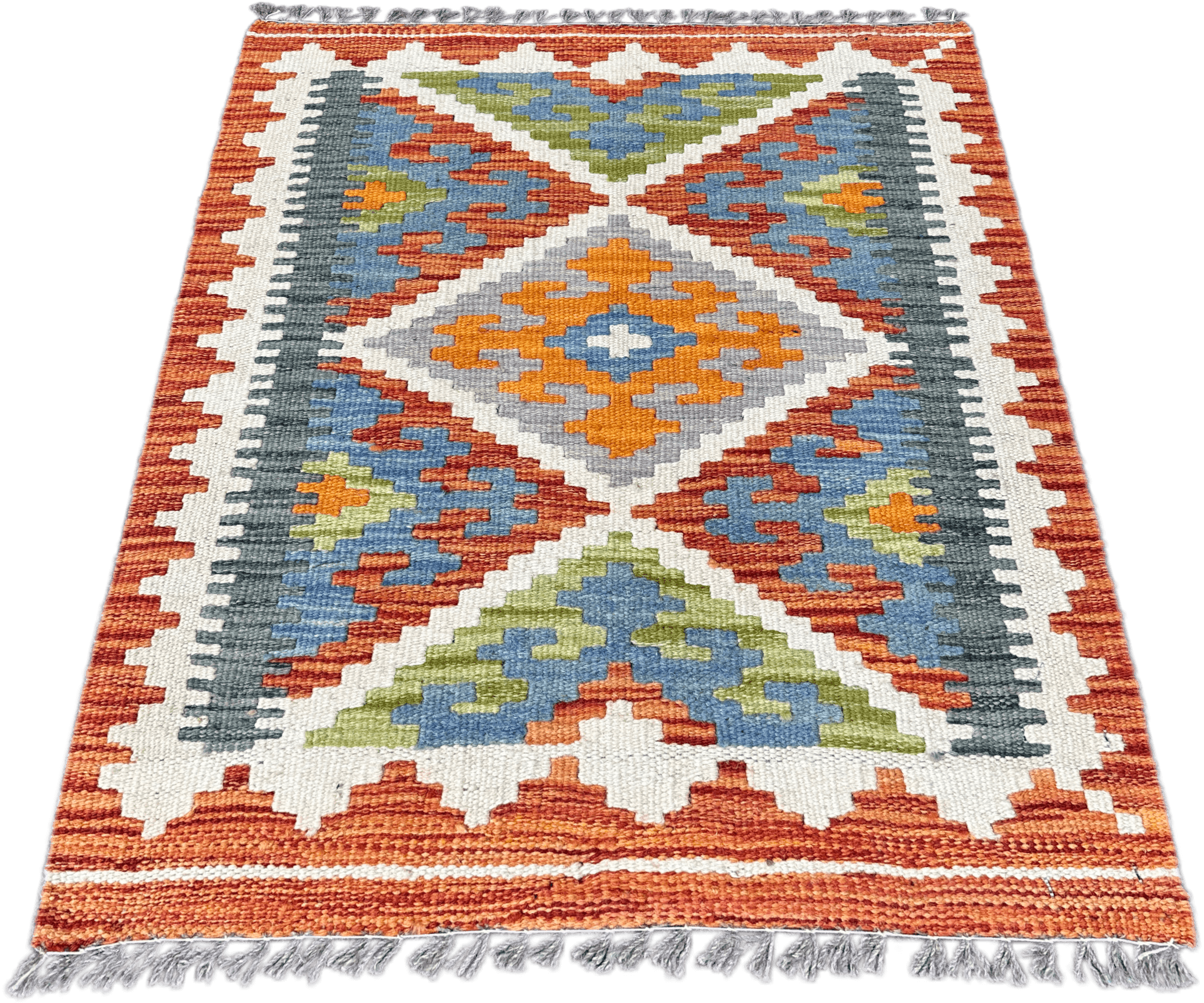 Chobi Kilim Rug - 71 cm x 56 cm