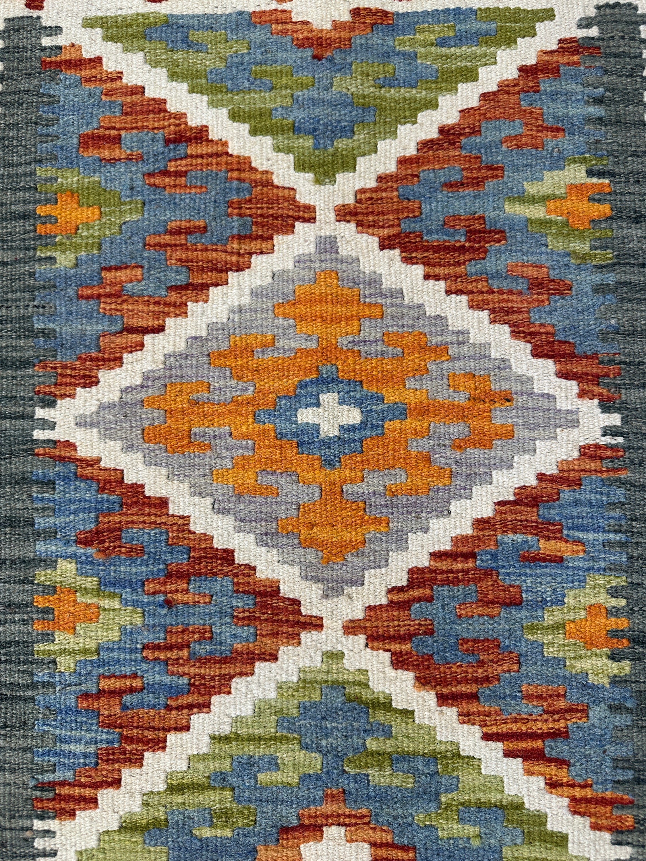 Chobi Kilim Rug - 71 cm x 56 cm