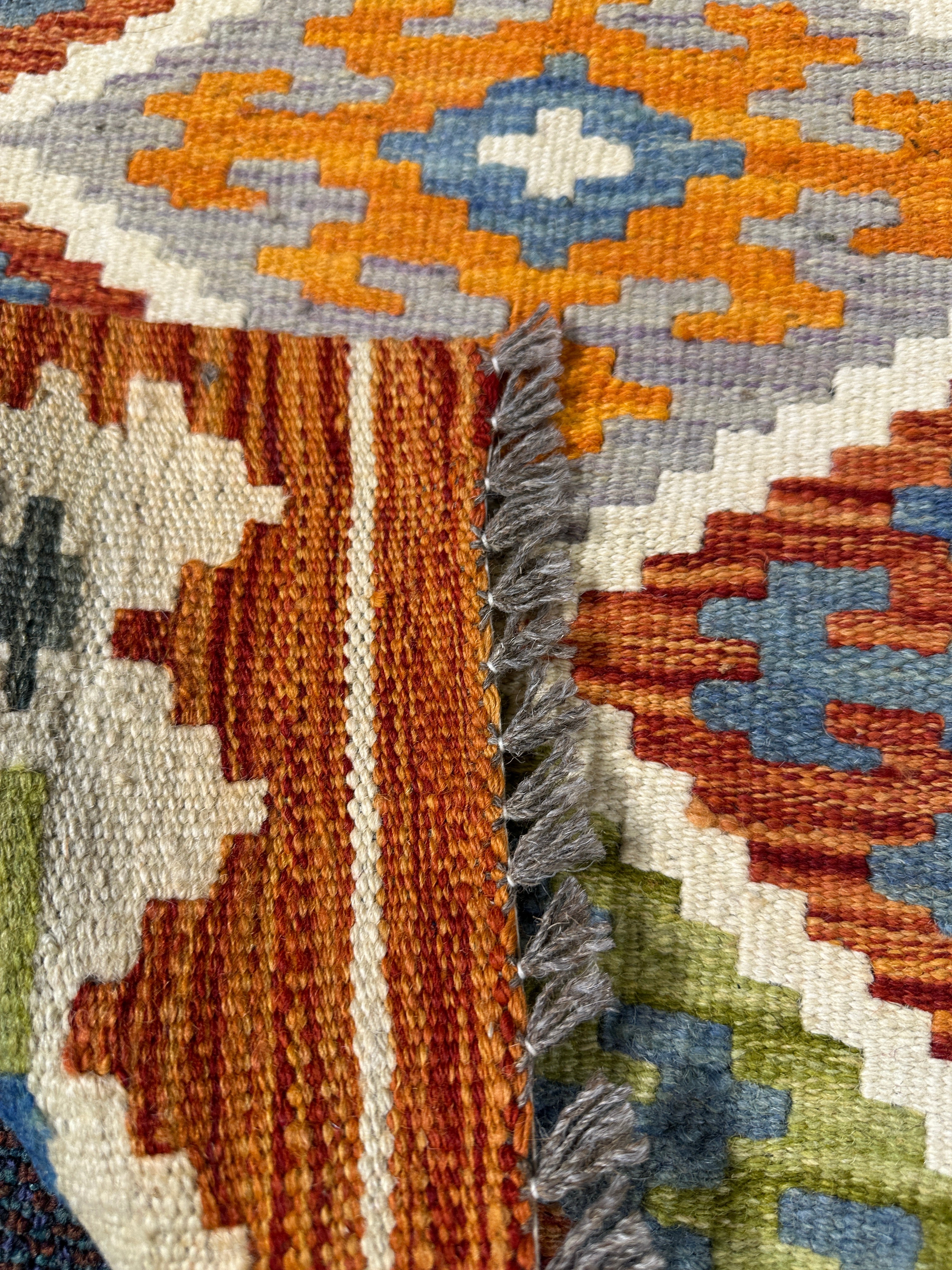 Chobi Kilim Rug - 71 cm x 56 cm