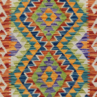 Chobi Kilim Rug - 87 cm x 60 cm