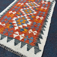 Chobi Kilim Rug - 83 cm x 58 cm