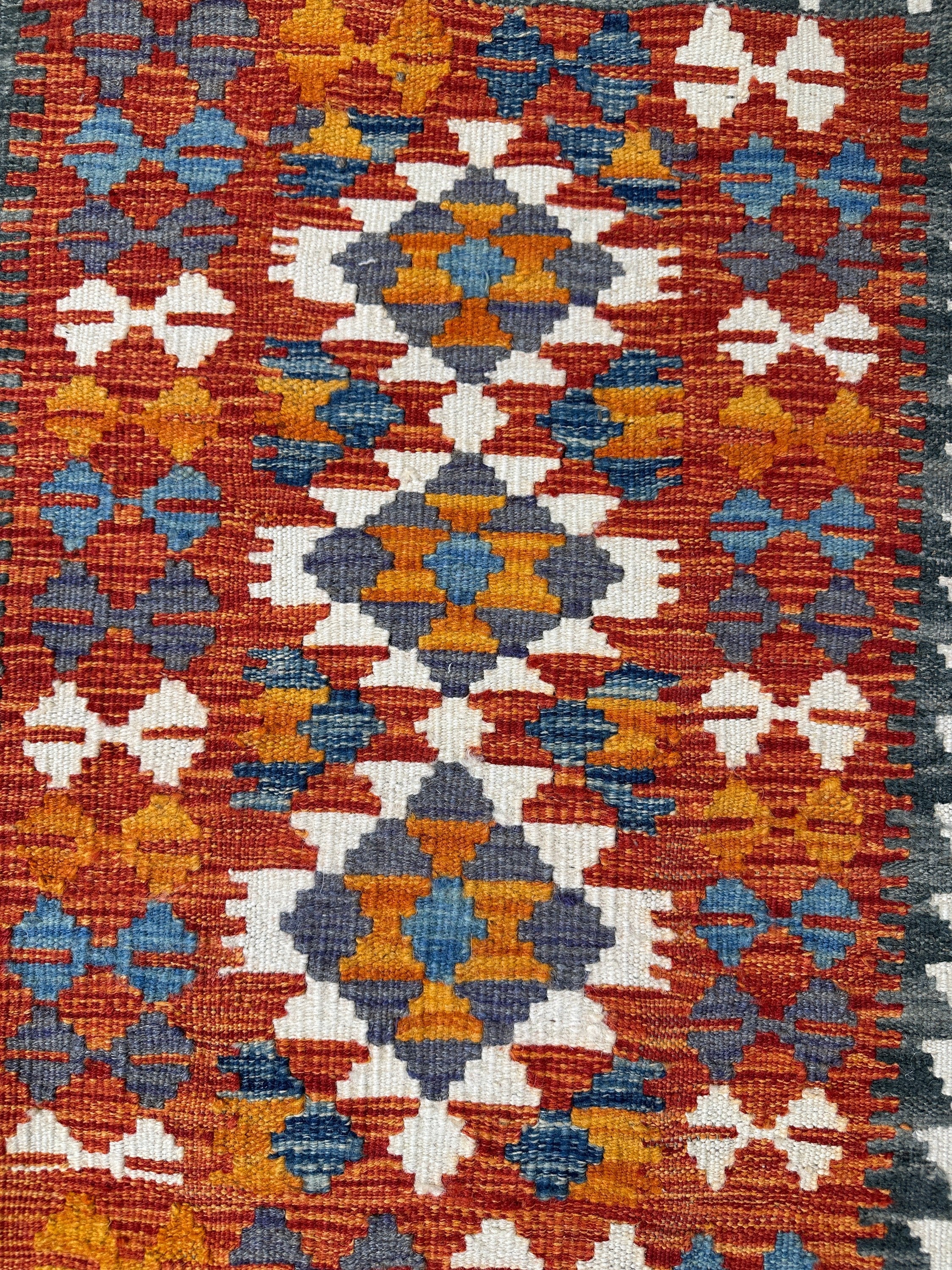Chobi Kilim Rug - 83 cm x 58 cm