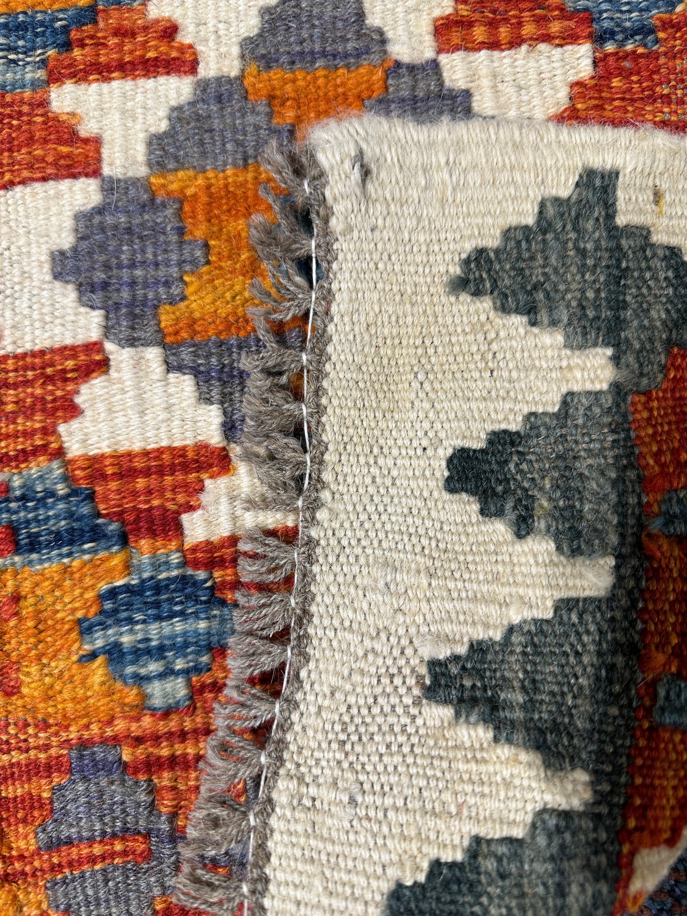 Chobi Kilim Rug - 83 cm x 58 cm