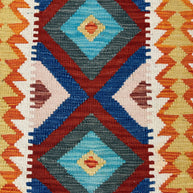 Chobi Kilim Rug - 89 cm x 65 cm