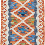 Chobi Kilim Rug - 85 cm x 60 cm